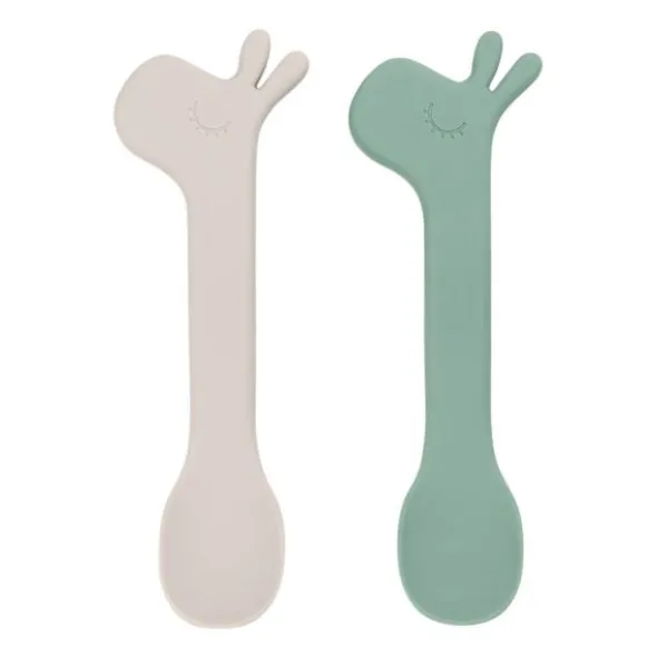 Done By Deer Lalee Lepel Set Green 2 Stuks