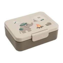 Done By Deer Lunchbox Met Verdeler - Tiny Trails - Sand
