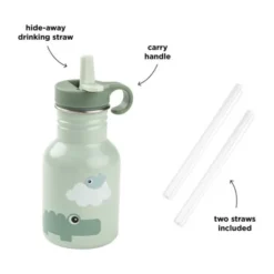 Done By Deer Playground Thermosfles - 350 ml - Green