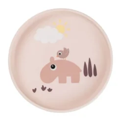 Done By Deer Stick & Stay Bord - Playground - Rond - 18 cm - Blue