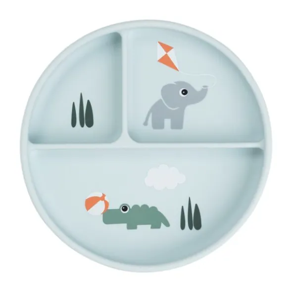 Done by Deer Stick & Stay Vakjesbord - Playground - Rond - Silicone - Powder