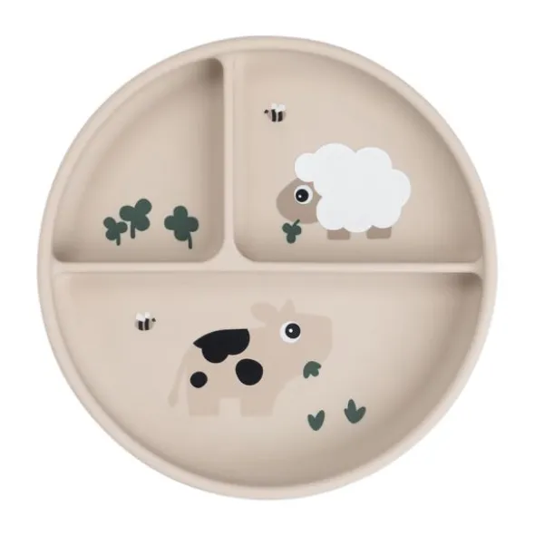 Done by Deer Stick & Stay Vakjesbord - Playground - Rond - Silicone - Powder