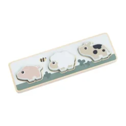 Done By Deer Tiny Farm Voel Puzzel - Colour Mix