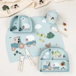 Done By Deer Tuitbeker - Siliconen - Tiny Farm - Blue