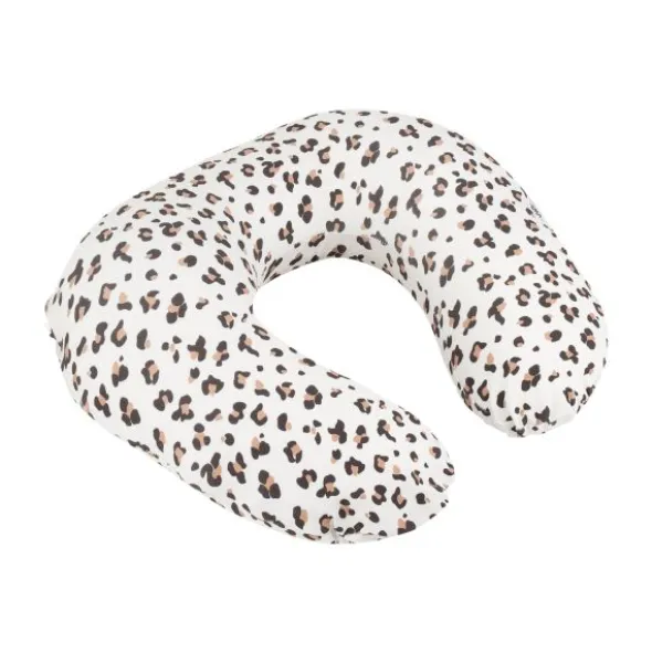 Doomoo Voedingskussen - Softy Leopard Cream