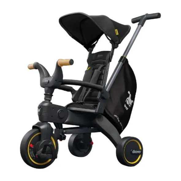 Doona Liki Trike s5 Luxe Opvouwbare Driewieler Nitro Black
