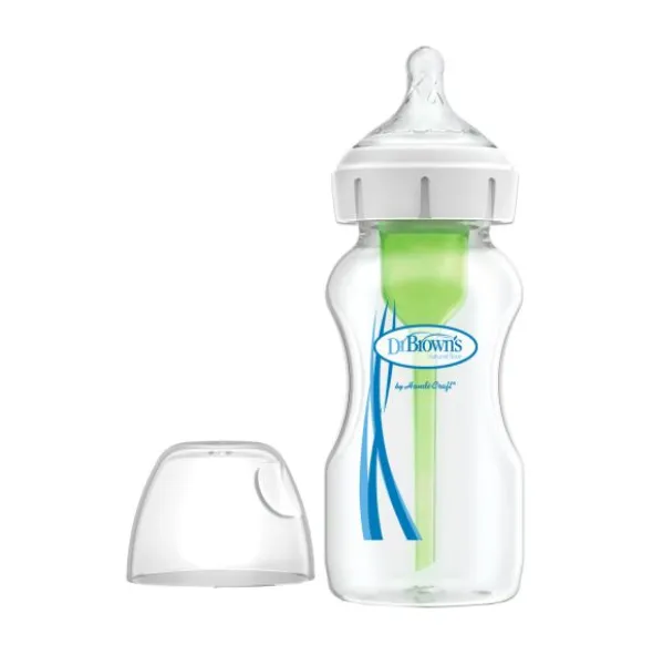 Dr. Brown's Options+ Anti-colic Brede Halsfles 270 ml