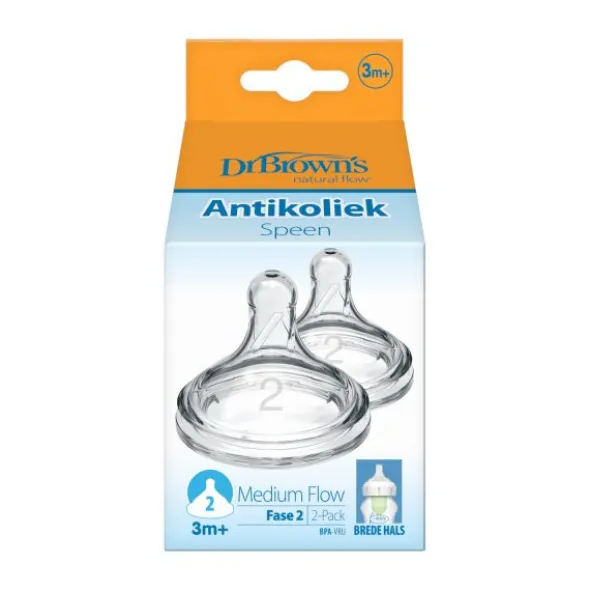 Dr. Brown's Options+ Anti-colic Speen Fase 2