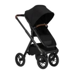 Dubatti One E6 Kinderwagen Dark Brown / Pitch Black | Dubatti by Römer Autostoeltje Babysafe Pro | Vario Base 5Z