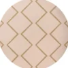 Eeveve Vloermat Rond - Beni - Autumn Gold