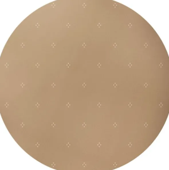 Eeveve Vloermat Rond - Dotted - Autumn Gold