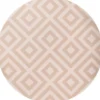 Eeveve Vloermat Rond - Modern Blocks - Desert Sand