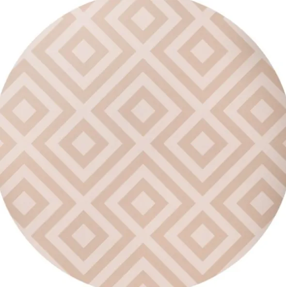 Eeveve Vloermat Rond - Modern Blocks - Desert Sand