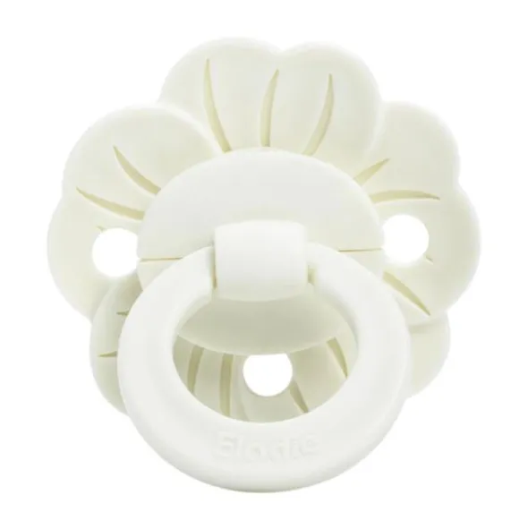 Elodie Details Binky Bloom Fopspeen – 3+ Mnd – Vanilla White