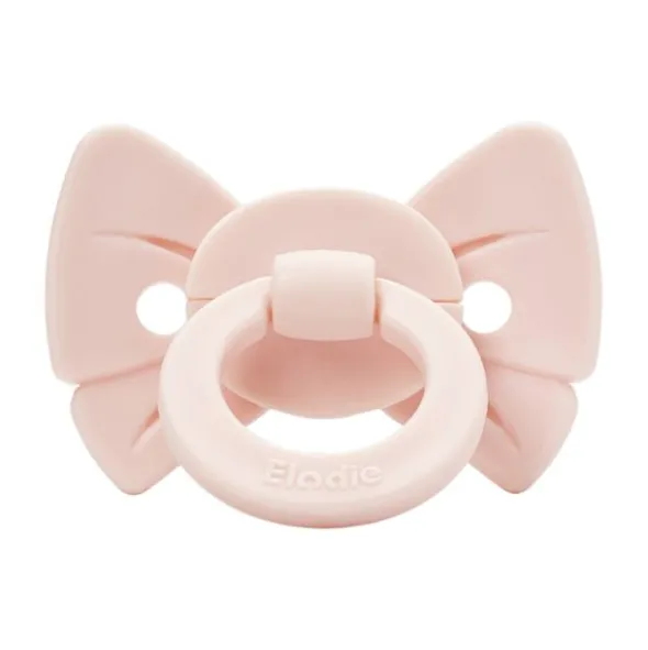 Elodie Details Binky Bow Fopspeen - 0-6 Mnd - Misty Pink
