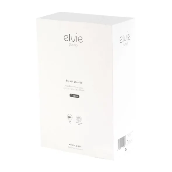 Elvie Borstschild 28 mm 2 Stuks