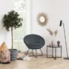 Europe Baby Bo Lounge Chair - Dark Grey