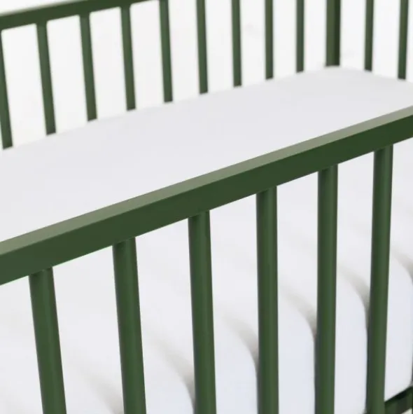 Europe Baby Liam Babybed Metaal Dark Green 60 x 120 cm