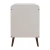 Europe Baby Olivia II Ledikant 60 x 120 cm - Oatmeal / Walnoot - Retro
