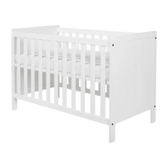Europe Baby Ralph Babykamer Wit | Bed 60 x 120 cm + Commode