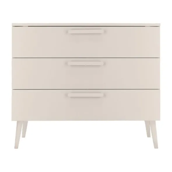 Europe Baby Sev Babykamer Cashmere/Cashmere | Ledikant 60 x 120 + Commode