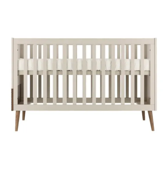 Europe Baby Sev Ledikant 70 x 140 - Cashmere/Walnoot