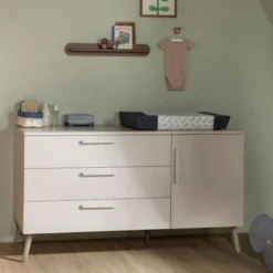Europe Baby Sev XL Commode - Cashmere/Cashmere