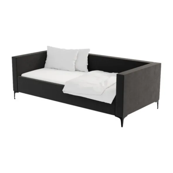 Europe Baby Square+ Bedbank - Juke - 90 x 200 cm - Onyx