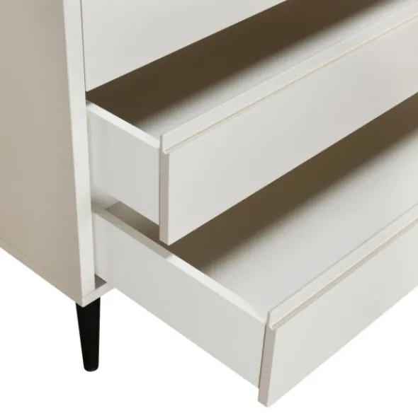 Europe Baby Sterre Commode - Oatmeal / Zwart