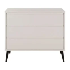 Europe Baby Sterre Commode - Oatmeal / Zwart