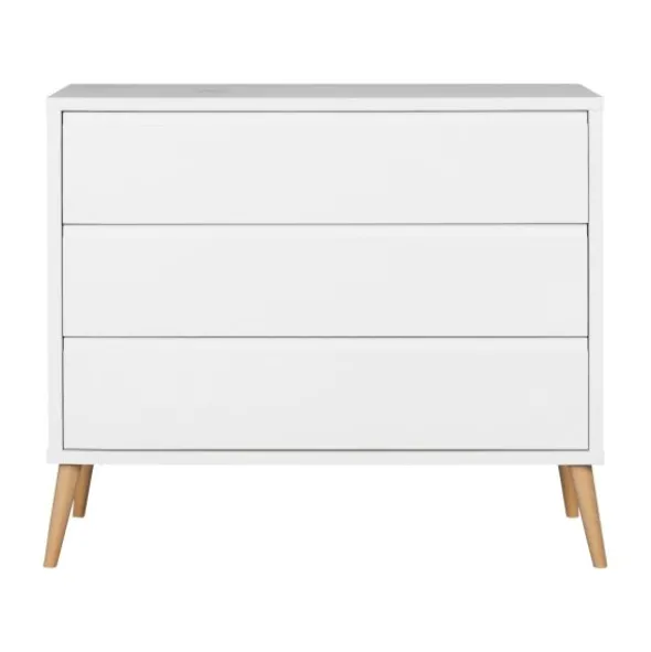 Europe Baby Sterre Commode - Wit / Naturel