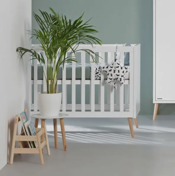 Europe Baby Sterre Ledikant - 60 x 120 cm - Wit / Naturel