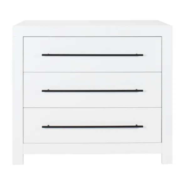 Europe Baby Vittoria III Babykamer Wit | Bed 70 x 140 cm + Commode