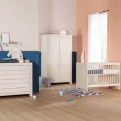 Europe Baby Vittoria III Babybed - Oatmeal - 60 x 120 cm