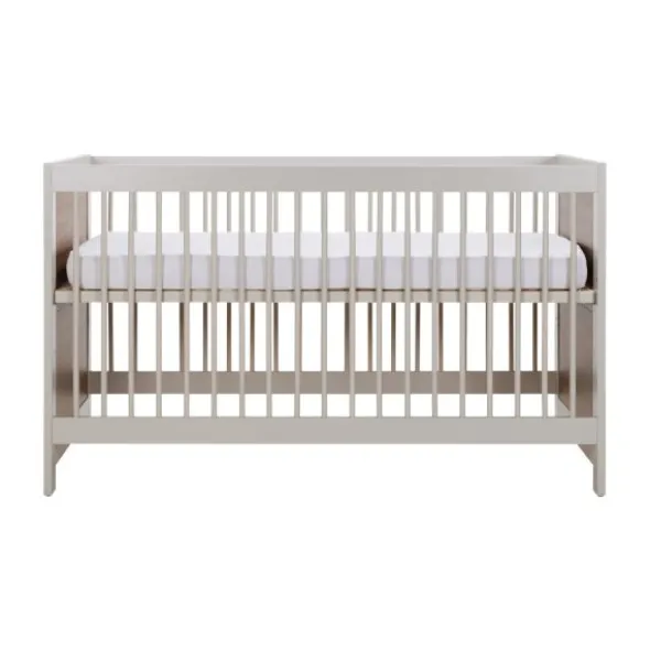 Europe Baby Vittoria III Babybed - Cashmere / Walnut - 70 x 140 cm