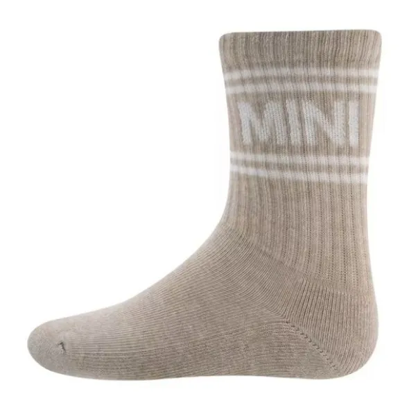 Ewers MINI Tennissokken - Maat 23/26 - Beige Melange