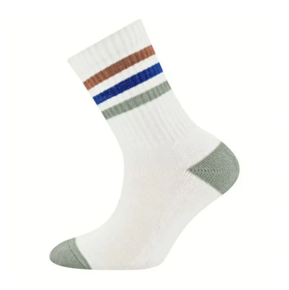 Ewers Sokken - Tennissokken 2-pack Streepjes - Maat 23/26