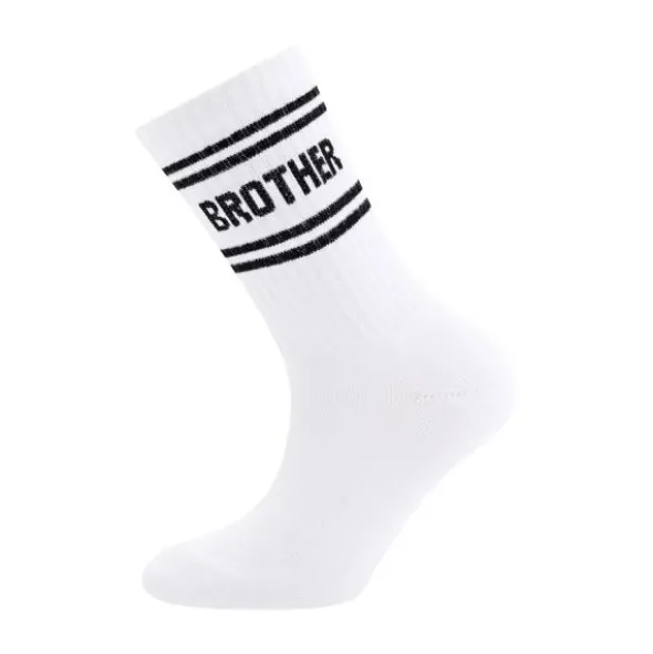 Ewers Tennissokken Kinder - Brother - White - Mt. 18-19