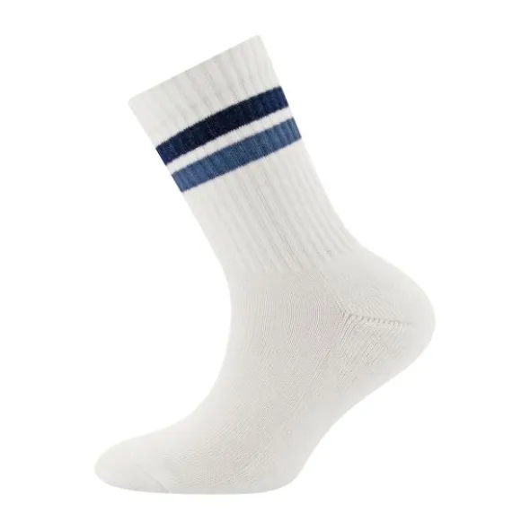 Ewers Tennissokken - 3-pack Streepjes - Maat 23/26