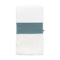 Fedde & Kees Nunki Ledikantlaken - 60 x 120 cm - Deep Blue / Off White