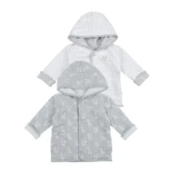 Feetje Giraffe Jasje Grijs Melange Mt. 68