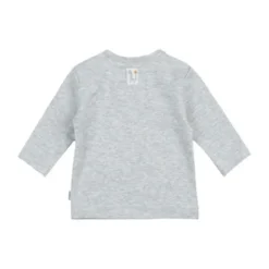 Feetje Hello Sunshine T-Shirt Lange Mouwen Grijs Melange Mt. 62