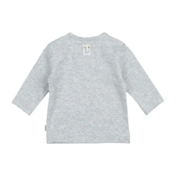 Feetje Hello Sunshine T-Shirt Lange Mouwen Grijs Melange Mt. 62