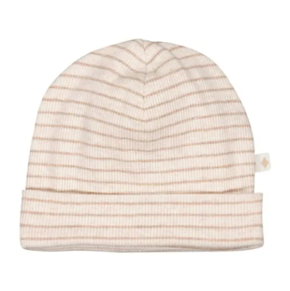 Feetje The Magic is in You Rib Muts - Streep - Mt. 1 - Taupe Melange