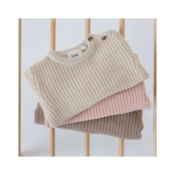 Feetje The Magic is in You Sweater Gebreid - Mt. 62 - Roze