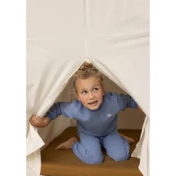 Feetje Wafel Pyjama - Mt. 56 - Blue Melange