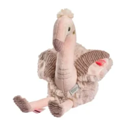 Fehn Knuffel met Geluid - Flamingo