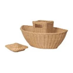 Ferm Living Braided Ark - Naturel