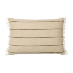 Ferm Living Calm Kussen - Camel / Black