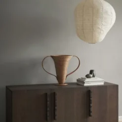 Ferm Living Kurbis Lampenkap - 60 cm – Natural